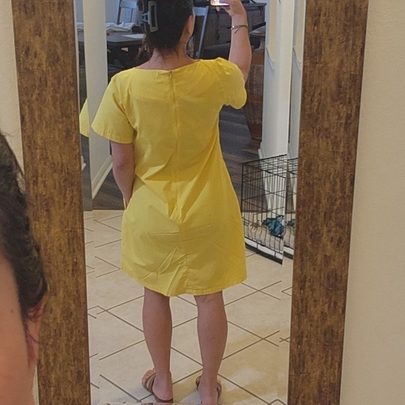 OSMAN Yousefzada CollectiveYellow T-Shirt Dress - Picture 4 of 14